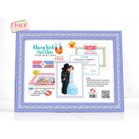 MF-X2 Bộ 2 khung hình nam châm màu xanh 2