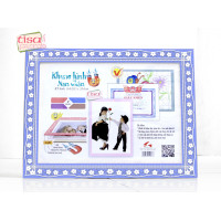 MF-X2 Bộ 2 khung hình nam châm màu xanh 2