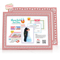 MF-D2 Bộ 2 khung hình nam châm màu đỏ 2