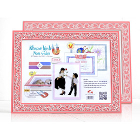 MF-D1 Bộ 2 khung hình nam châm màu đỏ 1