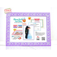 MF-T1 Bộ 2 khung hình nam châm màu tím 1