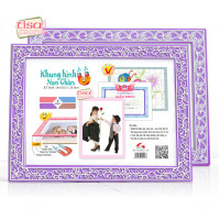 MF-T1 Bộ 2 khung hình nam châm màu tím 1