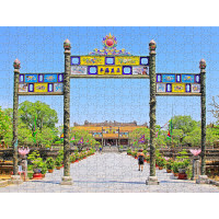 Tranh xếp hình 475 mảnh cao cấp "Việt Nam - Vẻ đẹp bất tận" - Thai Hoa Palace ( Huế)